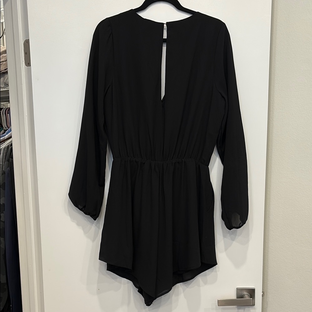 Torrid Black Romper - 0X - Like New - Picture 2 of 6